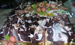 Bolo três Chocolates